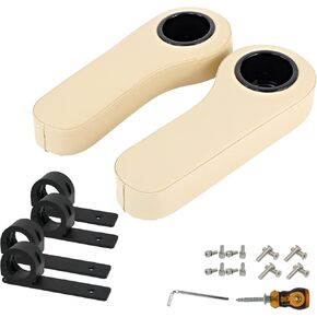 Golf Cart Armrest with Cup Holder