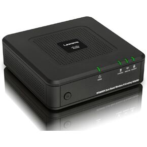 محول الألعاب Cisco-Linksys WGA600N ثنائي النطاق اللاسلكي-N