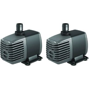Active Aqua 250GPH Submersible Hydroponics Aquarium Water Pump, 2 pack