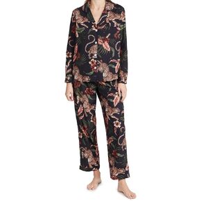 Desmond & Dempsey Women's Women's Long Soleia Pajama Set