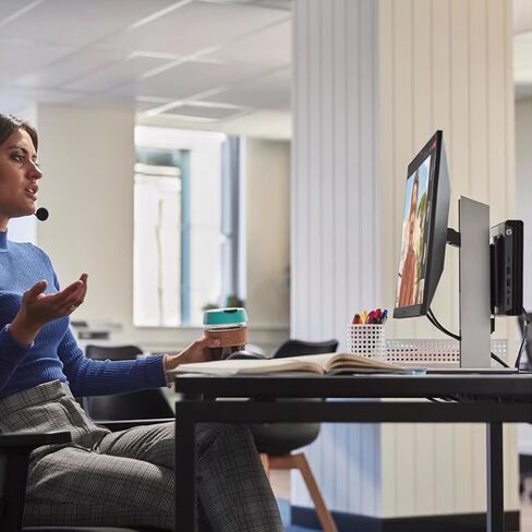 HP Pro Mini 400 G9 Intel Hexa Core i5-12500T، (Beats i7-11700T)، ذاكرة الوصول العشوائي 16 جيجابايت، 512 جيجابايت NVMe، WiFi 6 + BT، منفذ DP 2X، HDMI، لوحة مفاتيح سلكية وماوس، 1 سنة، W11P، سطح مكتب الأعمال in Kuwait