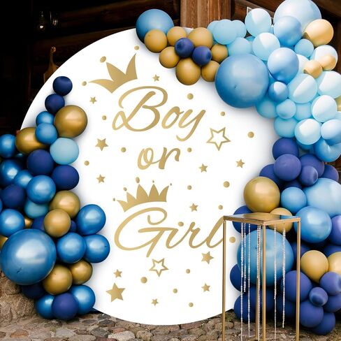 He Or She Sign Gender Reveal Baby Shower Party Decals Decorations Blue He Pink She Baby Boy or Girl Gender Reveal Welcome Sign Stickers for Arch Backdrop/Balloon Arch Decals in Saudi Arabia