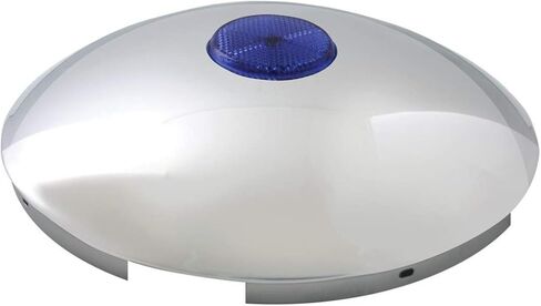 GG Grand General 10600 Chrome Front Hub Cap w/Amber Reflector,7/16 Inches Lip, 5 Notches in Saudi Arabia