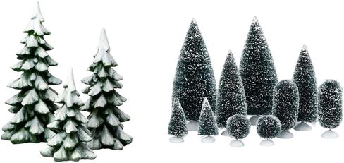 Department 56 Accessories for Villages Winter Pines Accessory Figurine, Green, Onе Paсk in Saudi Arabia