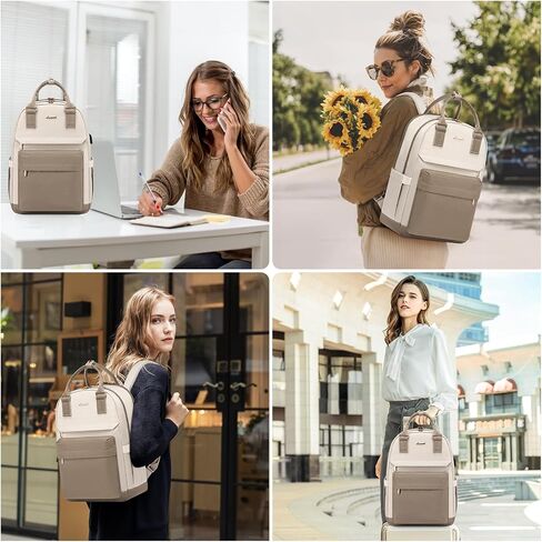 LOVEVOOK Laptop Backpack for Women 15.6 Inch,Cute Backpack Laptop Bag with USB Port,Waterproof Travel Backpack Purse Teacher Nurse Bag Fashion Computer Bag for Work in Saudi Arabia
