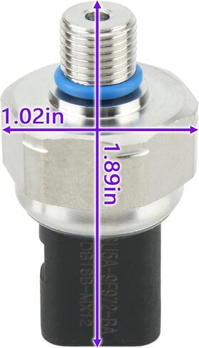 Carbhub BU5Z9F972B Fuel Injection Pressure Sensor Fit for Ford Escape Expedition Focus Mustang F150, Lincoln MKC MKS MKT MKX MKZ Replace BU5Z-9F972-B, CM5250, BU5A-9F972-CA, BU5A9F972CA in Saudi Arabia