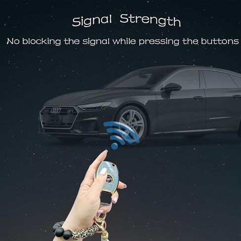 Fits for Mercedes Benz Key Fob Cover Soft TPU Keys Case Protector Compatible with Mercedes Benz C E S M CLS CLK G Class Keyless Smart Car Accessories with Bracelet Key Holder (Black) in Saudi Arabia