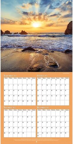Turner Photographic Beaches Photo Mini Wall Calendar (24998950038) in Saudi Arabia