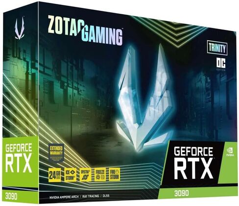 Zotac Gaming GeForce RTX 3090 Trinity OC، 24576 ميجابايت GDDR6X، ZT-A30900J-10P in Saudi Arabia