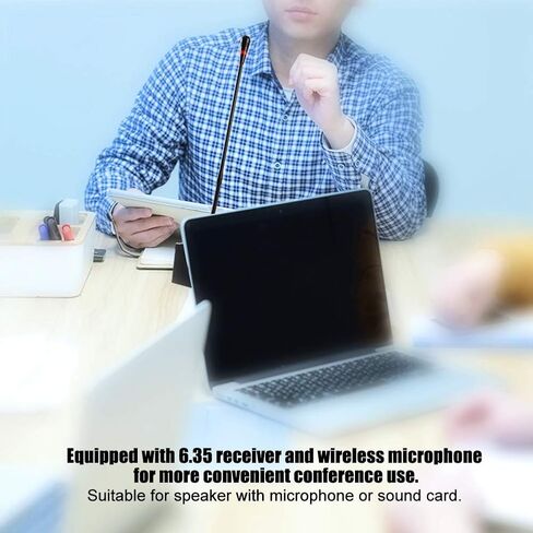 ميكروفون مؤتمرات Junluck PC - ميكروفون لاسلكي متعدد الاتجاهات لسطح المكتب - ميكروفون USB متعدد الوظائف معقوف للمؤتمرات والبث الشبكي والتسجيل وما إلى ذلك - التوصيل والتشغيل in Kuwait