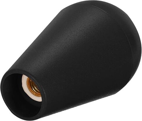Timebid Ellipse Joystick Ball Top Handle Rocker | M6 Oval Arcade Game DIY Parts Replacement(52 * 30mm) Black in Saudi Arabia