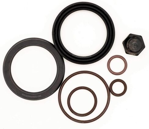 REPLACEMENTKITS.COM - العلامة التجارية تناسب مجموعة ختم إعادة بناء فلتر الوقود التمهيدي Duramax 6.6L مع حلقات Viton O in Saudi Arabia