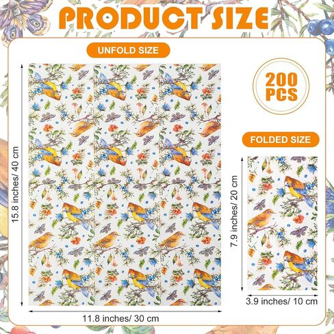 200 Pcs Bathroom Etiquette Guest Napkins Toilet Rules Disposable Paper Towels Bathroom Napkins Guest Disposable Hand Towels for Bathroom Wedding Birthday Supplies in Saudi Arabia
