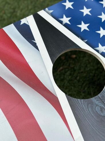 4' x 2' (Regulation Size) Premium Solid Wood Cornhole Board Set - includes 2 Cornhole Board, 8 Bean Bags and 2 Carrying Cases in Saudi Arabia
