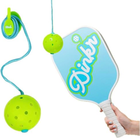 Dink'r - Pickleball Training Equipment - Pickleball Practice Rebounder for Training Sessions - Pickleball Trainer for Solo Practice - Fun Pickleball Gifts for All Ages in Saudi Arabia