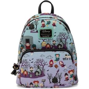 Loungefly Disney Hocus Pocus Scene Womens Double Strap Shoulder Bag Purse