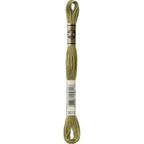 Dmc 6-Strand Embroidery Cotton 8.7yd-Medium Khaki Green