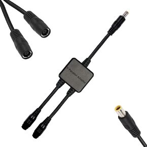 Parallel Adapter Cable, 8mm, Solar Combiner Cable, Y Branch, 10.7in, 10A, 45V, 300W, Reverse Current Protection, Compatible with Jackery