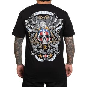 Sullen Men's Unsinkable Artist Series Tattoo Lifestyle Graphic Premium Short Sleeve Tee