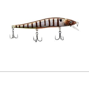 ODS Floating Minnow Lure 4.7" Topwater Crankbait with Treble Hooks for Freshwater Saltwater
