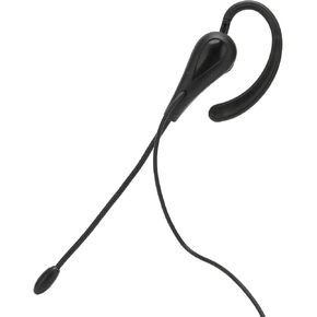 Call Center Headset, 3.5mm Wired Ear Hook Single Sided Customer Service Headphone with Mic, for Laptop Mobile Phones, for Telemarketing