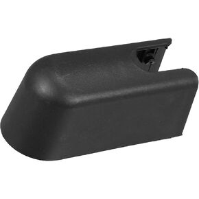 Motoforti Rear Windshield Wiper Arm Nut Cover Cap, for Ford Edge 2015-2021, Plastic, NO.DS7Z-17C526-A, Black