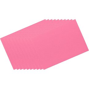 DMiotech 10 Pack 7.87x11.88 Inch Corrugated Cardboard Paper Sheets DIY Projects Black for Box Making, Cards, Scrapbooks
