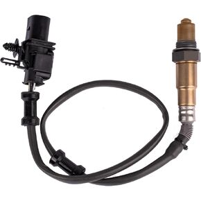 O2 Sensor Upstream 1 Pcs 234-5107, Oxygen Sensor Fits for Au-di for A3 Quattro for TT Quattro for TTS Quattro Fits for Volks-wagen for CC for Eos for Golf R for GTI for Jetta for Passat