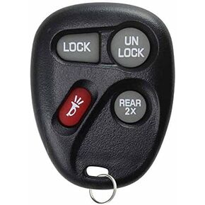 KeylessOption Keyless Entry Remote Control Car Key Fob Replacement for 15732805