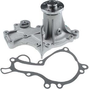 A-Premium Engine Water Pump W/Gasket & Pulley [SOHC, 4Cyl 1.6L] Compatible with Chevrolet & GMC & Geo & Pontiac & Suzuki & Asuna Vehicles, fits Tracker, Sunrunner 92-97, Esteem, Sidekick, X-90