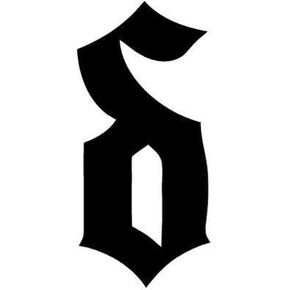 SD Initials - Vinyl 4" Tall (Color: Black) Decal Laptop Tablet Skateboard car Windows Stickers