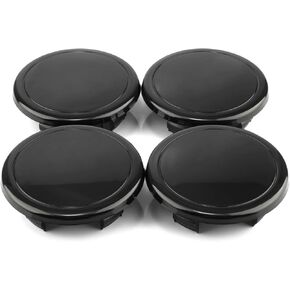 for Lexus GS 400&Lexus GS 430 4PCS 75mm Wheel Center Caps for Wheel Rim OD: 2.97"(75.4 mm),ID: 2.2"(56 mm) Center Caps for 74147 Toyota Wheel Rim