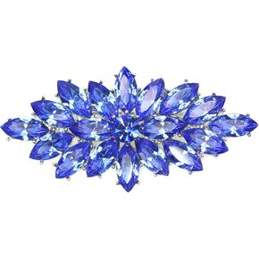 Faship Big Marquise Pin Brooch Vintage Style