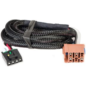 Husky 31866 Flat Connector Custom Wiring Harness for Brake Controller