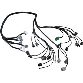 Engine Wiring Harness compatible with Honda Civic Integra B16 B18 D16 OBD1 Budget D&B-series Replaces CNCH-0BD1-1 in Saudi Arabia