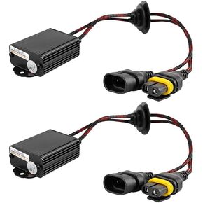 20952 LED Decoder Harness Kit 9005/9006/9012/H10 (2 EA)
