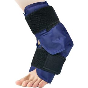 Ankle Ice Pack Wrap for Swelling - Foot Ice Packs for Ankles Reusable Ice Pack Wrap for Ankle Sprain, Achilles Tendonitis, Plantar Fasciitis and Feet Sore - Gel Ice Pack for Injuries