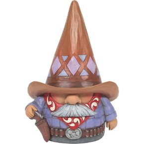 Enesco Jim Shore Heartwood Creek Four Seasons Cowboy Gnome Figurine 6.7 Inch