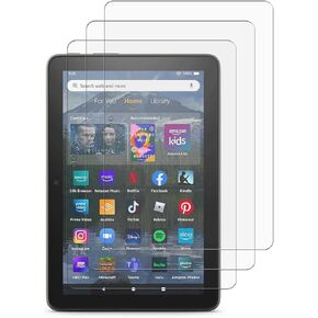 [3 Pack] for All-New Fire HD 8 Kids and Fire HD 8 Kids Pro Tablet 8 inch (12th/10th generation - 2022/2020 release) Anti Glare and Anti Fingerprint HD Screen Protector (Matte) [Not Glass]