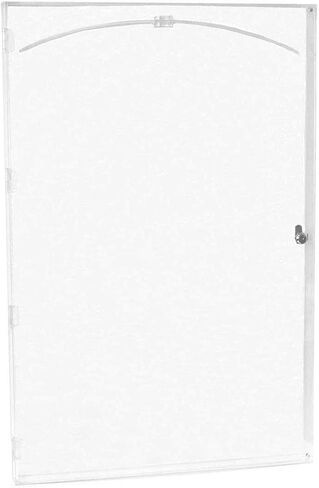 DisplayGifts XL Large Football/Hockey Uniform Jersey Display Case Frame, UV Protection Ultra Clear, Locks in Saudi Arabia