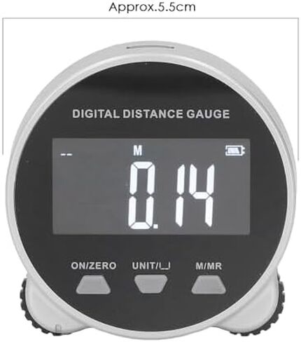 Digital Display Roller Ruler, Digital Electronic Tape Measure 199.999meter Type C Charging Port Semiconductor Microprocessor Rolling Ruler for Length Measuring Tool in Saudi Arabia
