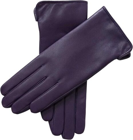 Winter Gloves for Women Genuine Leather Warm Cashmere & Wool Blend Lining Touchscreen Windproof Driving Dress in Kuwait
