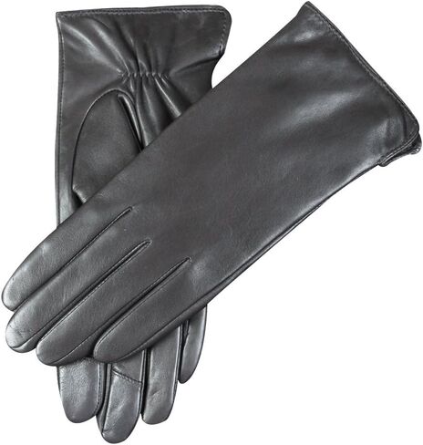 Winter Gloves for Women Genuine Leather Warm Cashmere & Wool Blend Lining Touchscreen Windproof Driving Dress in Kuwait