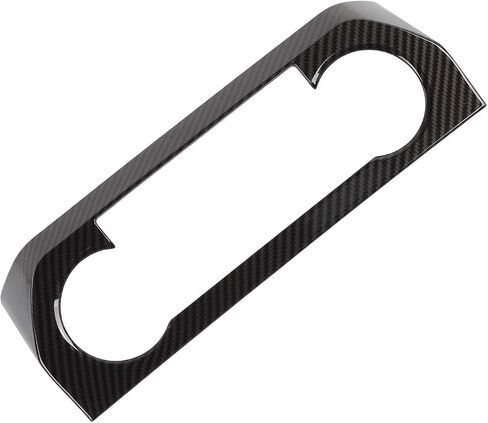 Voodonala for F150 Air Condition Decoration Trim Inner Accessories for Ford F150 2015 up(Carbon Fiber Grain) in Saudi Arabia