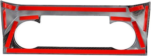 Voodonala for F150 Air Condition Decoration Trim Inner Accessories for Ford F150 2015 up(Carbon Fiber Grain) in Saudi Arabia