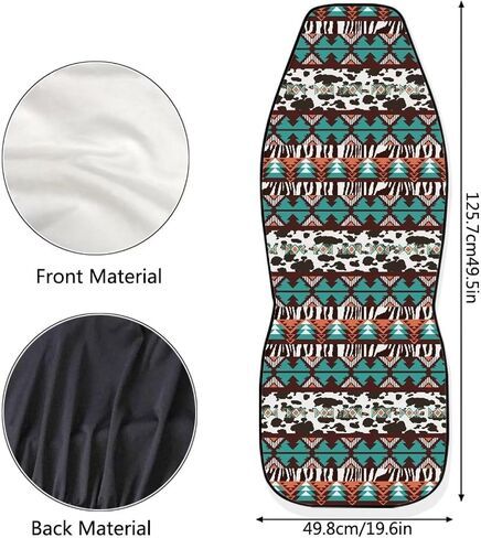 American Flag Deer Car Seat Cover Hunting Style Front Seat Covers 2 pc, Women Men Vehicle Seat Protector Car Mat Covers, Universal Fit Most Vehicle, Cars, Sedan, Truck, SUV, Van in Saudi Arabia
