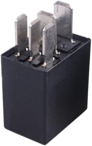 Black Relay Compatible with Hella 4RD931524-02, 4RD 931 524-02, HL87416, Tyco VFM-15F41-S01, 4RD931524-02, AZ988-1CT-12DC1R, 4RD 931 524-02 in Saudi Arabia