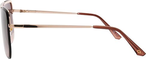 Sofia Vergara x Foster Grant نظارة شمسية مستطيلة ذات إصدار محدود للنساء من Sofia Vergara x Foster Grant، ذهبية لامعة، 70 مم in Kuwait