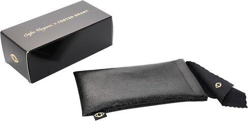 Sofia Vergara x Foster Grant نظارة شمسية مستطيلة ذات إصدار محدود للنساء من Sofia Vergara x Foster Grant، ذهبية لامعة، 70 مم in Kuwait