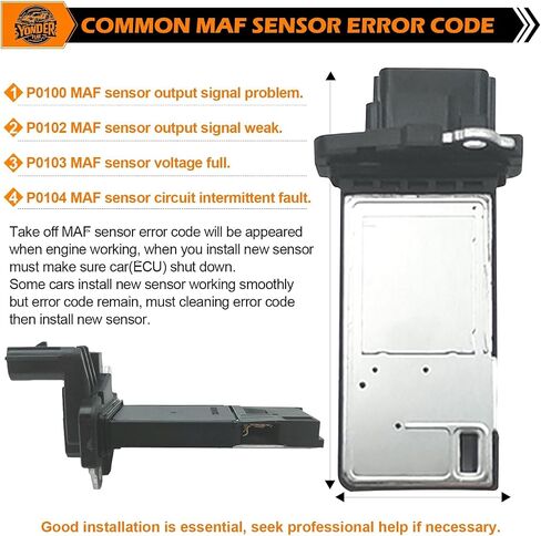 Mass Air Flow Meter Sensor, MAF Sensor Compatible with GMC Buick Cadillac Chevy 2012-2022 Impala Acadia Limi Canyon Savana Sierra Enclave, Escalade Yukon XL, Replace #23262343 in Saudi Arabia